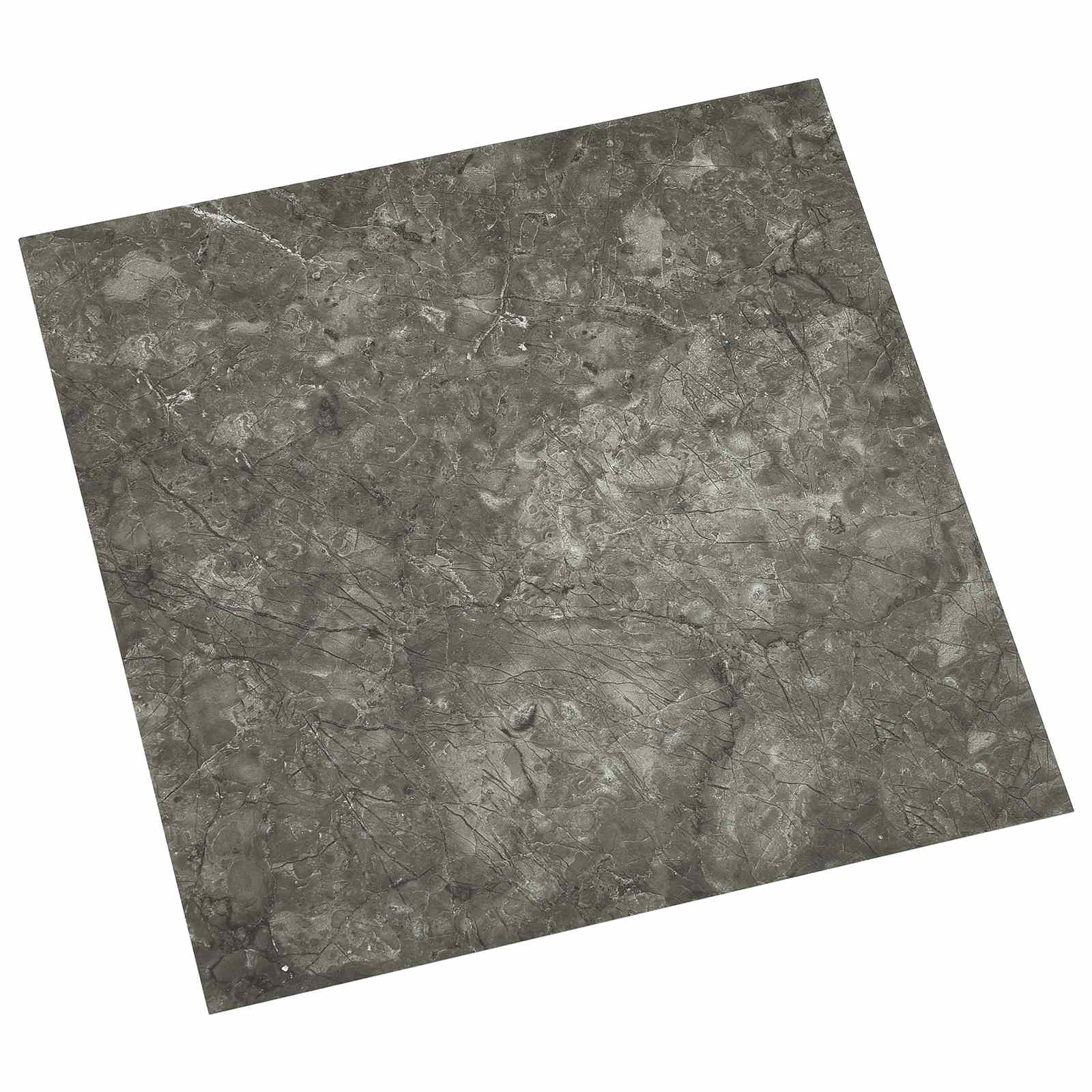 Selbstklebende Bodenplanken Schwarz und Grau 30,5 x 30,5 cm