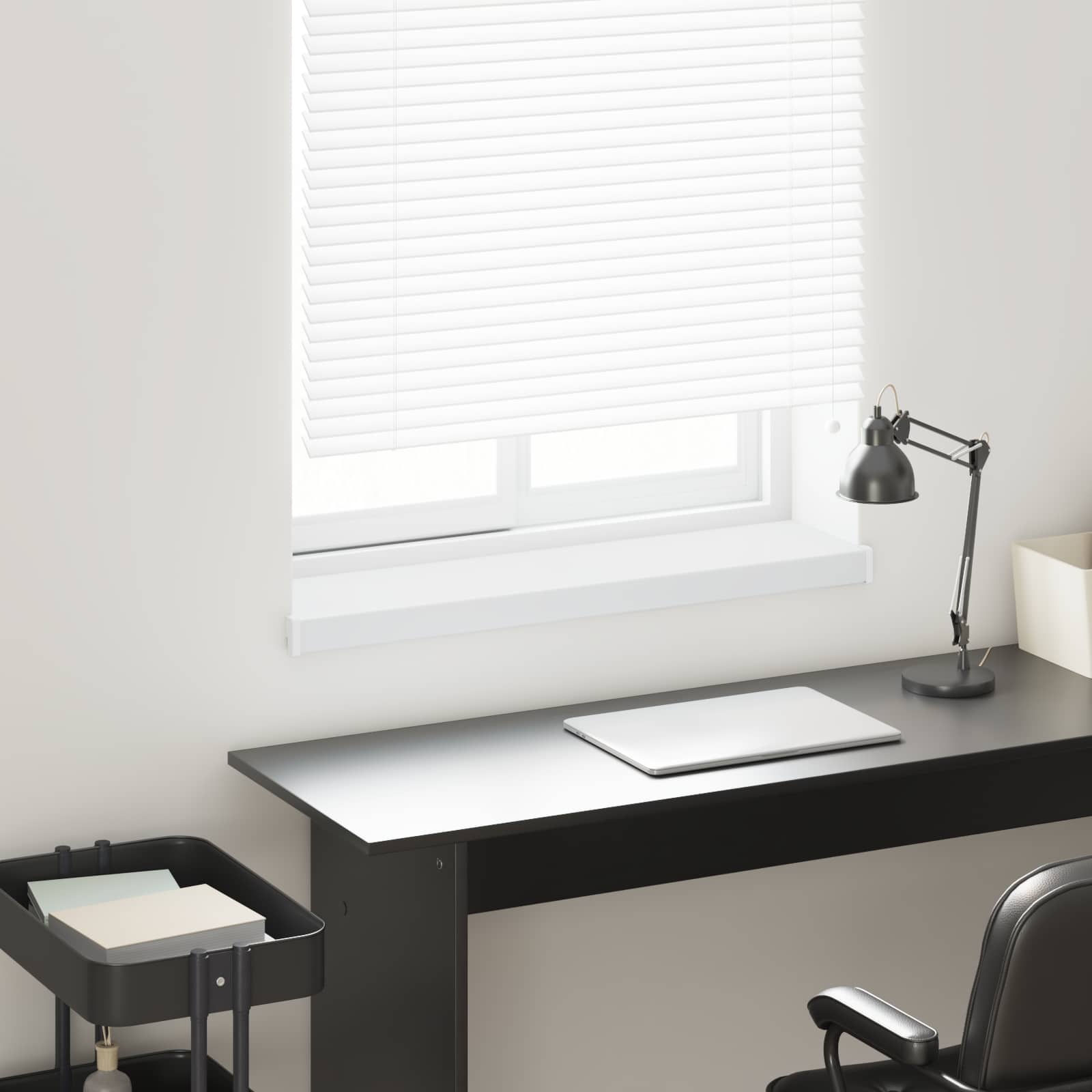 Fensterbank Weiß 80 x 20 x 4,5 cm PVC