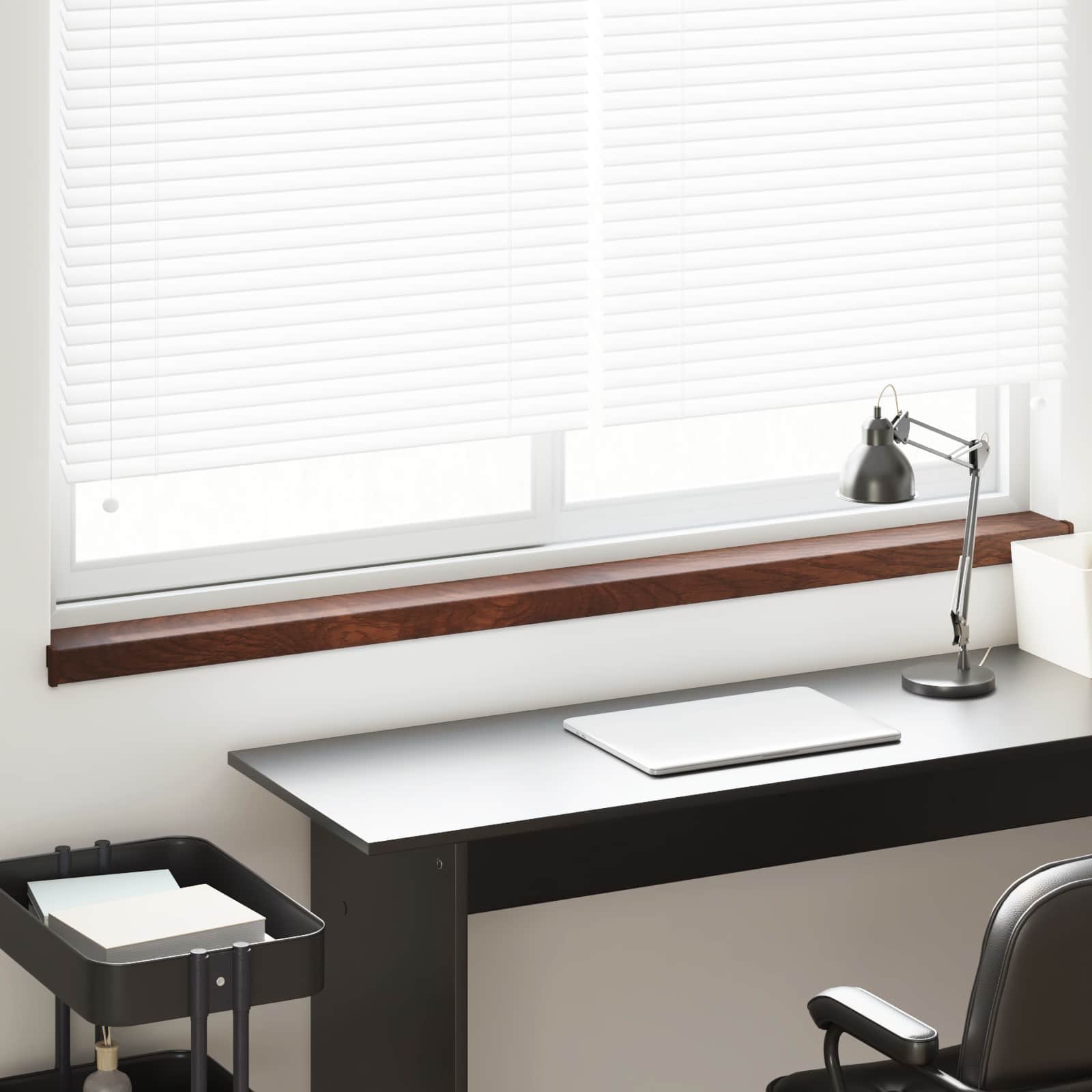 Fensterbank Braunes Holz 160 x 15 x 4,5 cm PVC