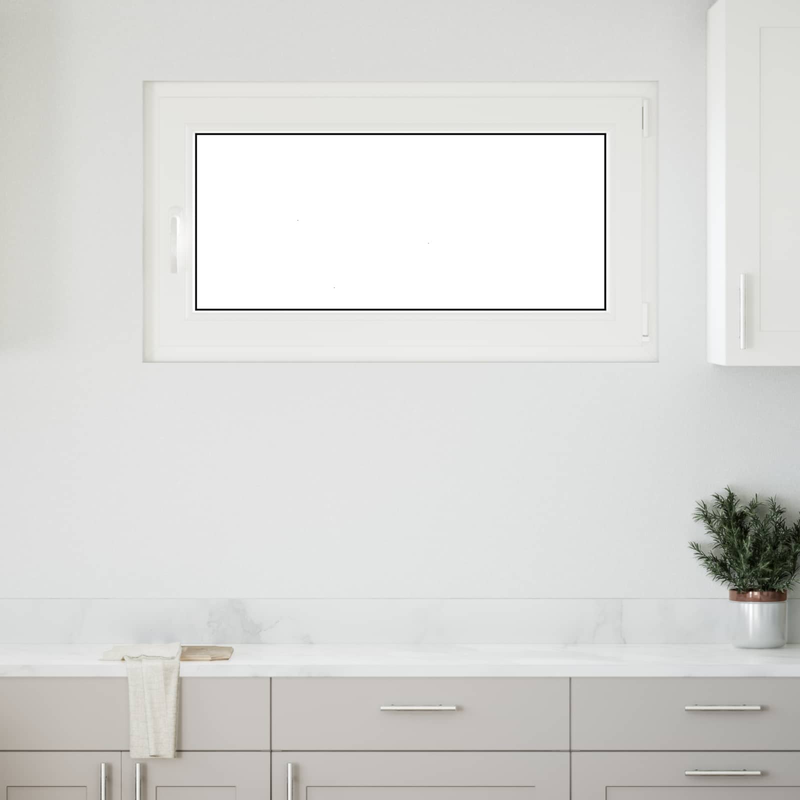 Kipp- und Drehfenster für den Keller RISOR 110 x 70 cm
