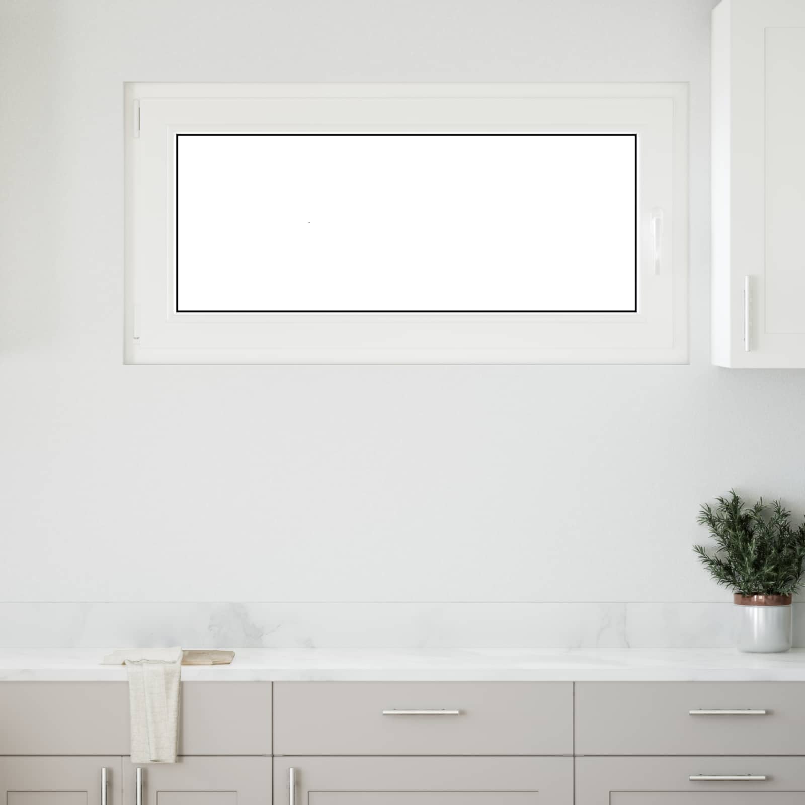 Kipp- und Drehfenster für den Keller RISOR 120 x 60 cm