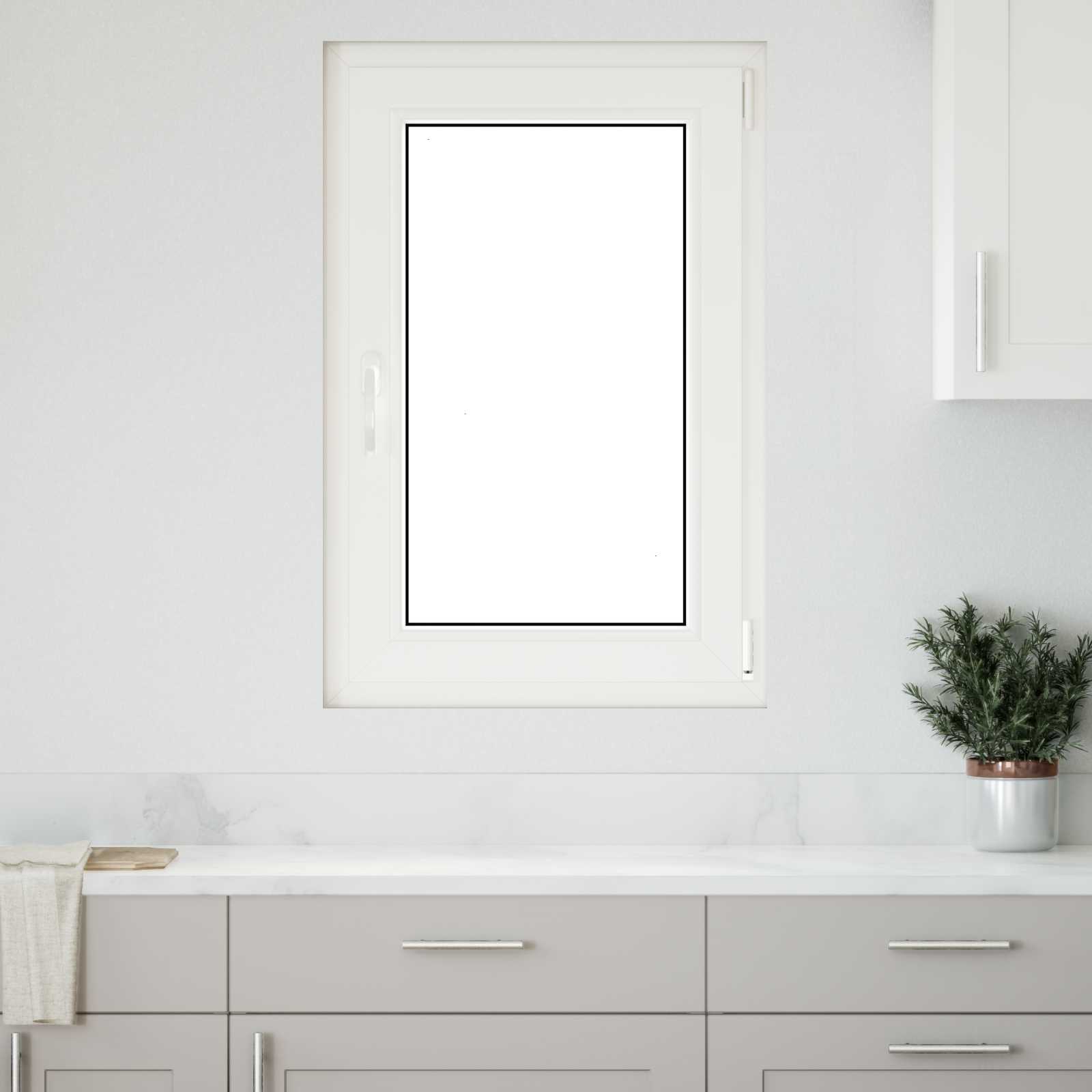 Kipp- und Drehfenster für den Keller RISOR 60 x 80 cm