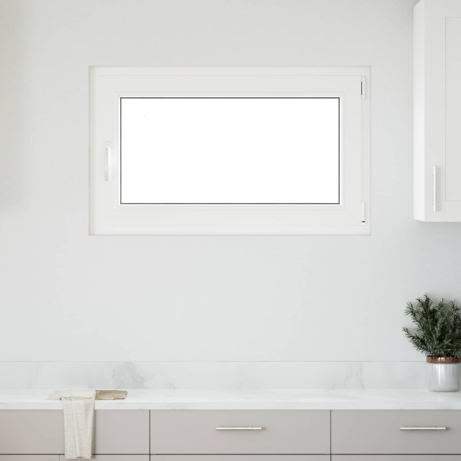Kipp- und Drehfenster für den Keller RISOR 100 x 70 cm