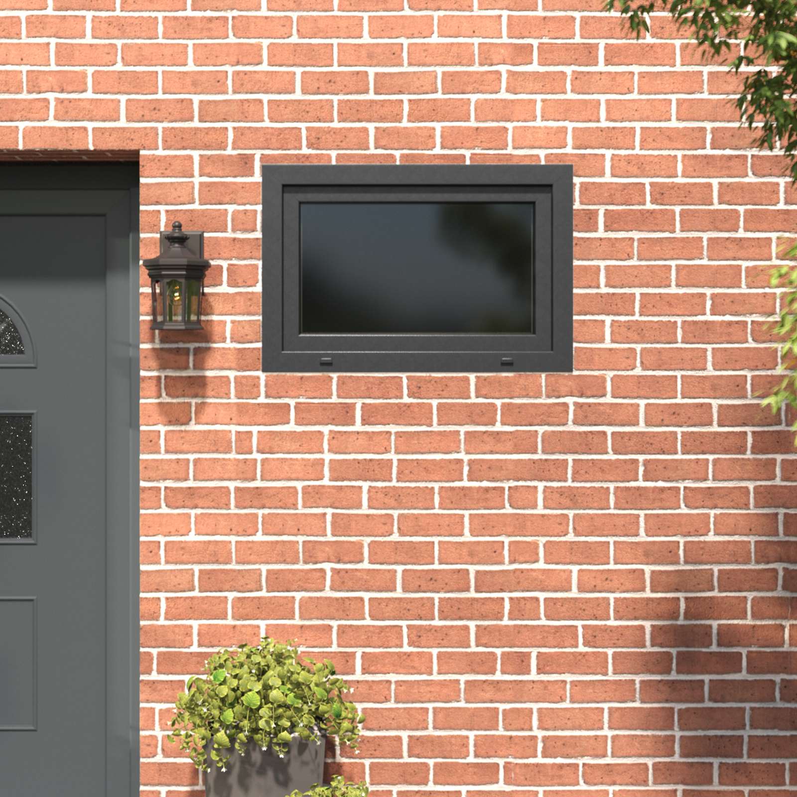 Kipp- und Drehfenster für den Keller RISOR 90 x 60 cm