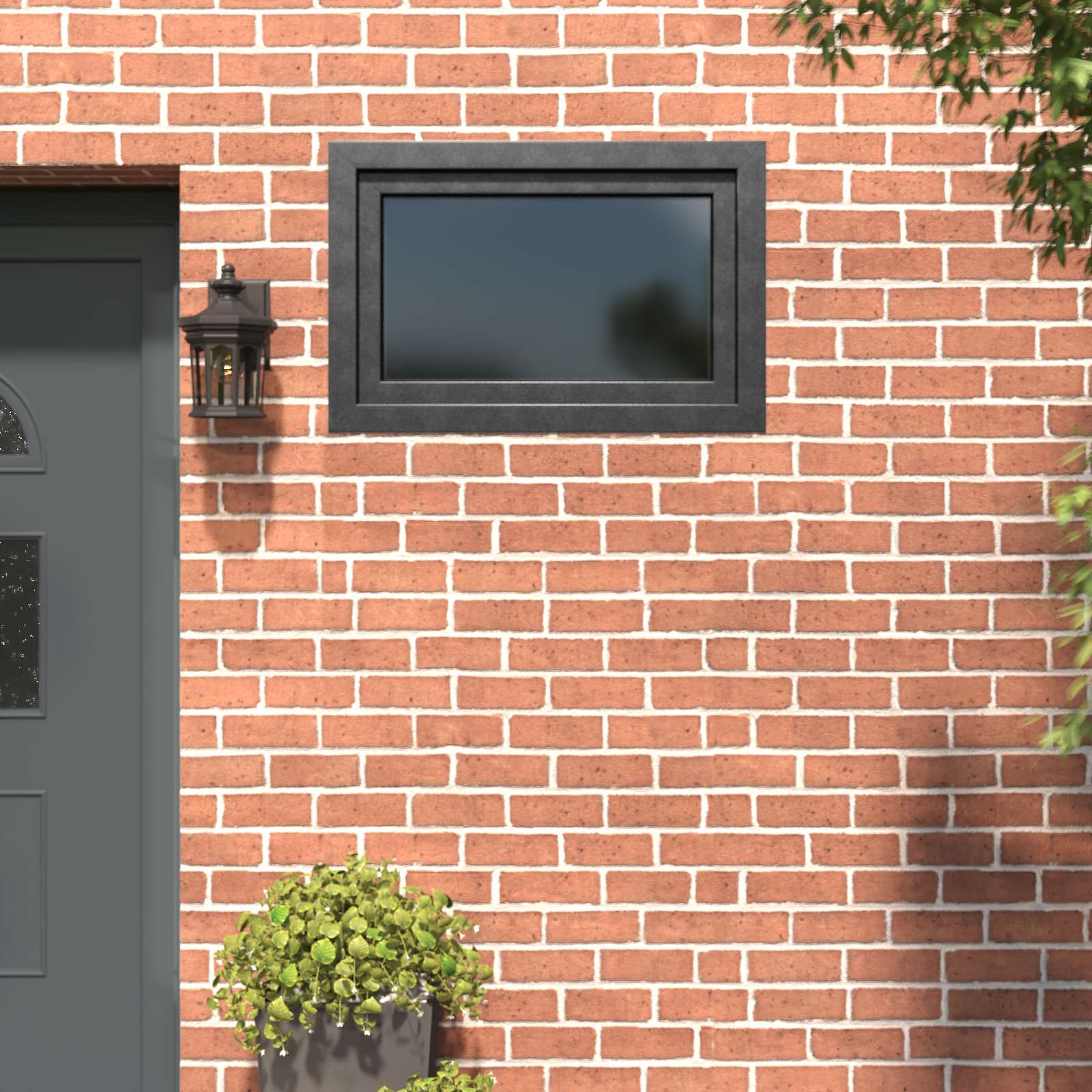 Kipp- und Drehfenster für den Keller RISOR 90 x 50 cm