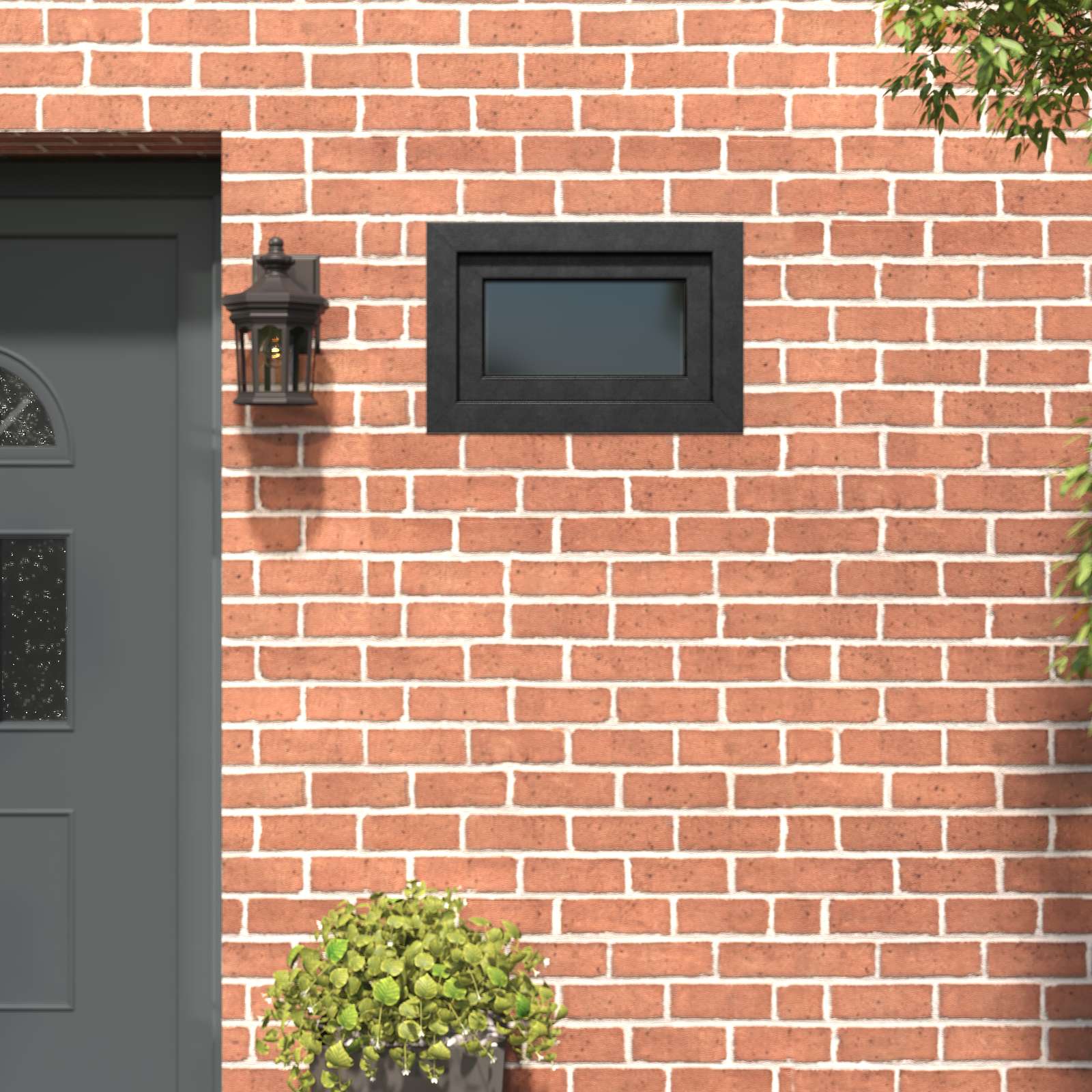 Kellerfenster RISOR 60 x 40 cm PVC und Glas