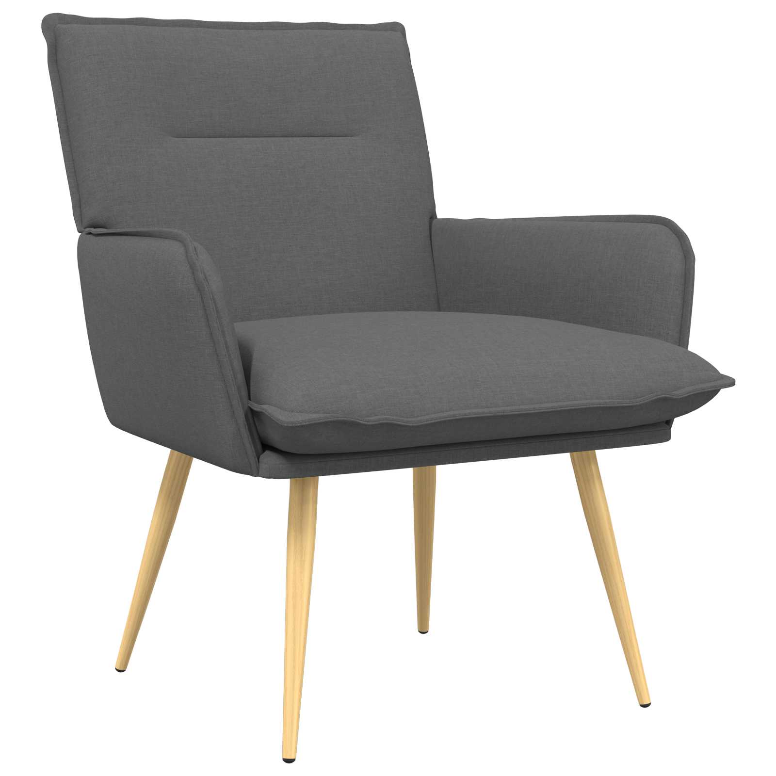 Sessel Dunkelgrau Stoff