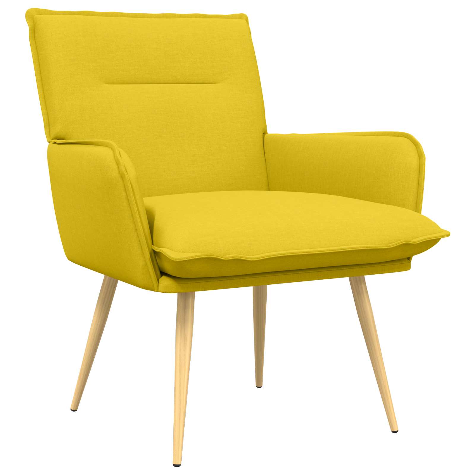 Sessel Helles Gelb Stoff