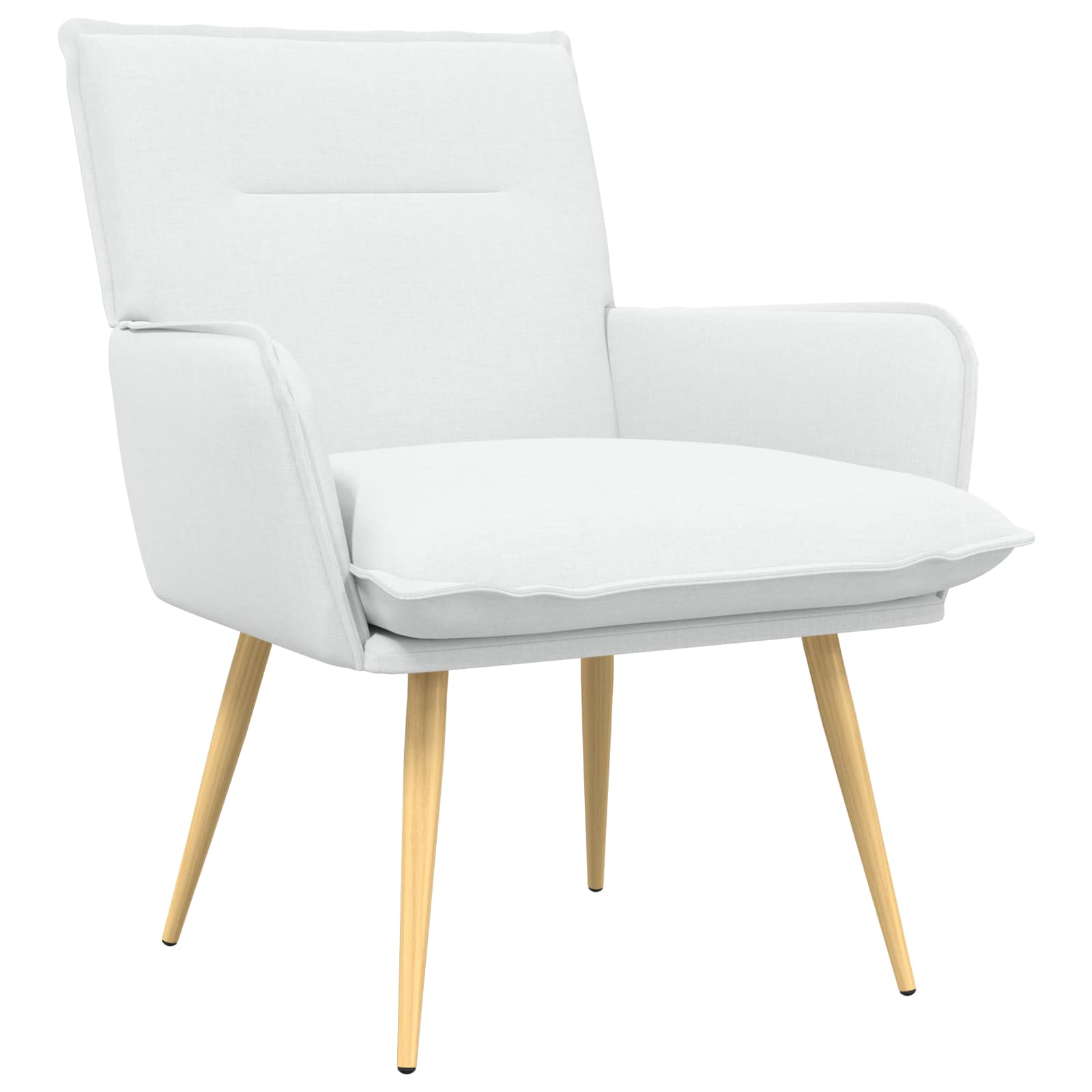 Sessel Weiß Stoff