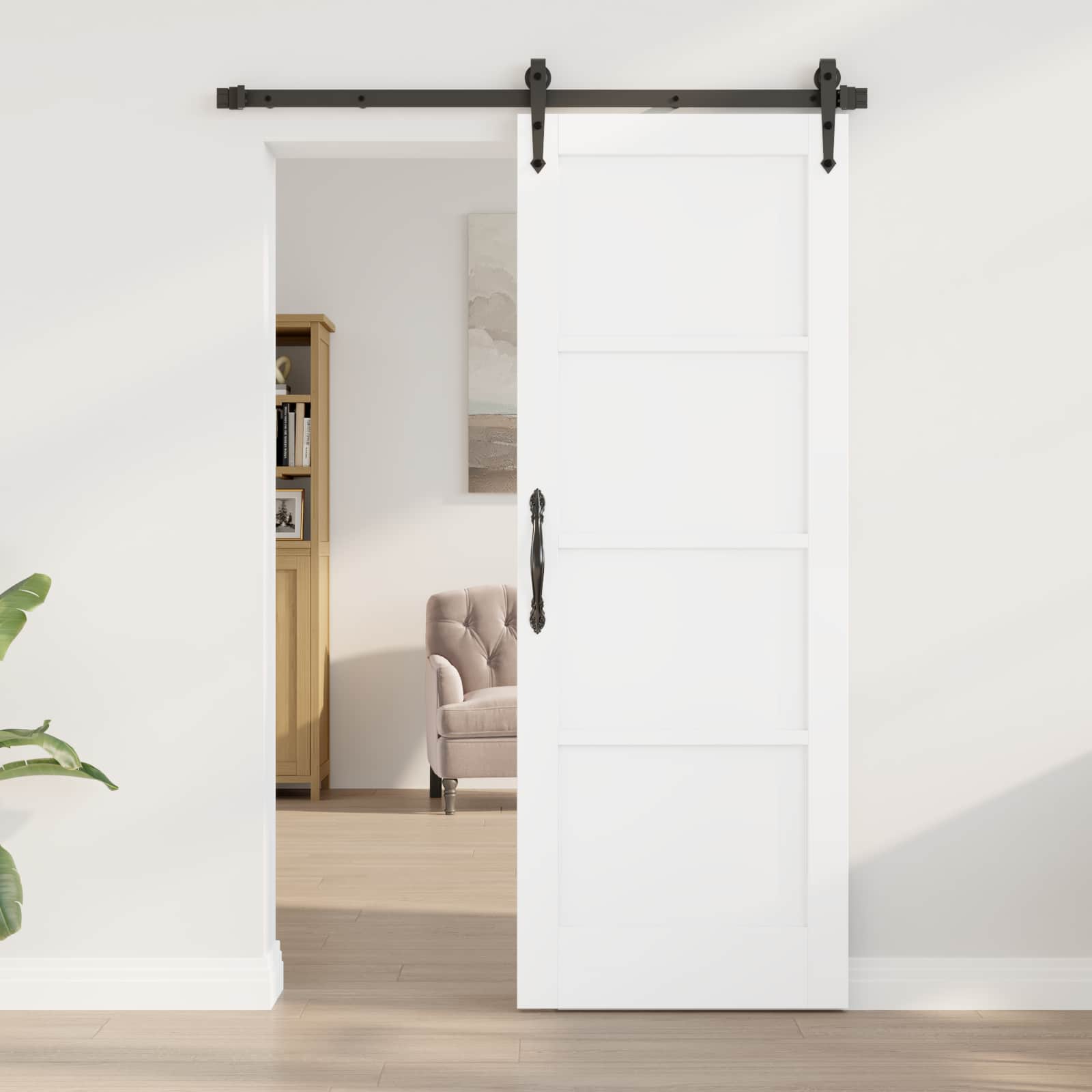 Interior Tür 73,5 x 198,5 cm Sperrholz Weiß