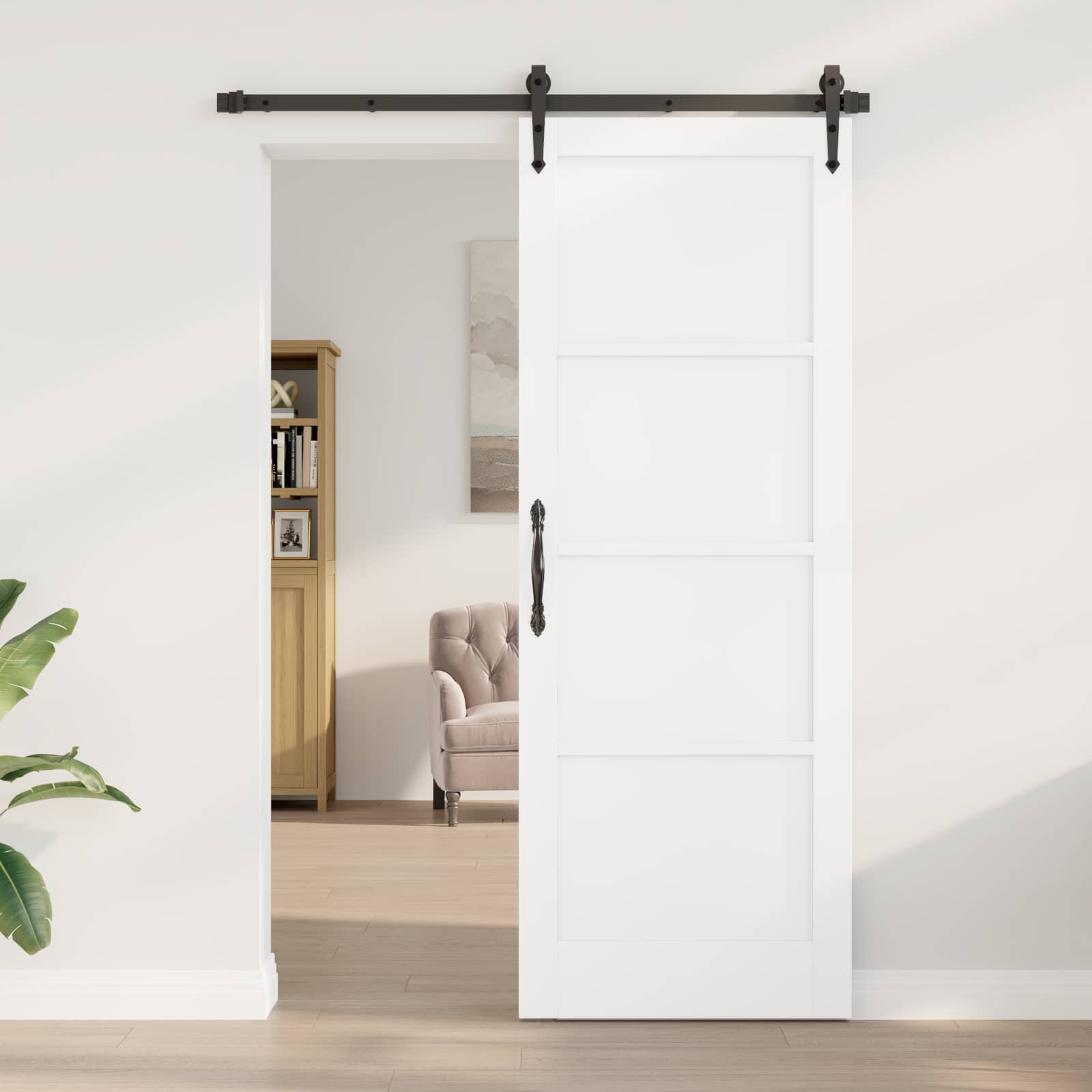 Interior Tür 78 x 211 cm Sperrholz Weiß